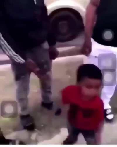 lil nigga out here banging