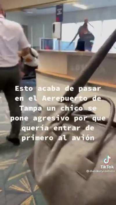 Dude gets so angry he instinctively pounds his chest like a gorilla