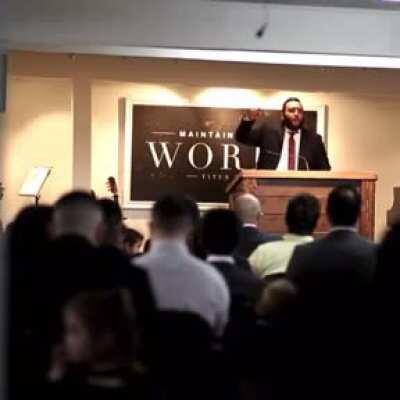 Bigoted pastor in my city, Bruce Mejia, gives a homophobic sermon