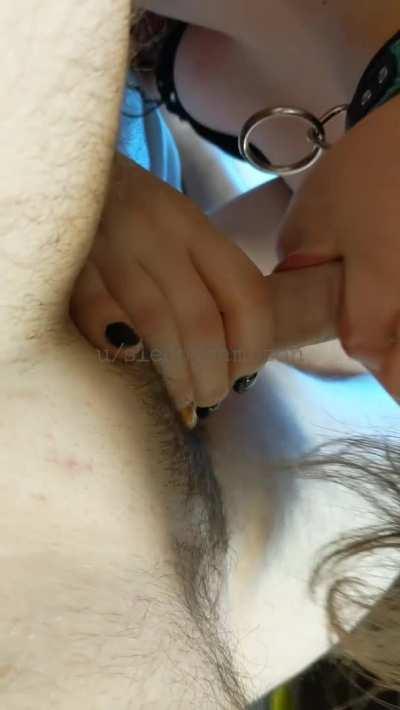 it always tastes best at the back of my throat [oc]