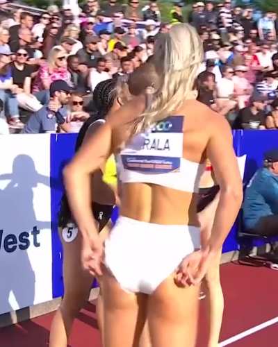 Lotta Harala - Finnish 100m hurdler