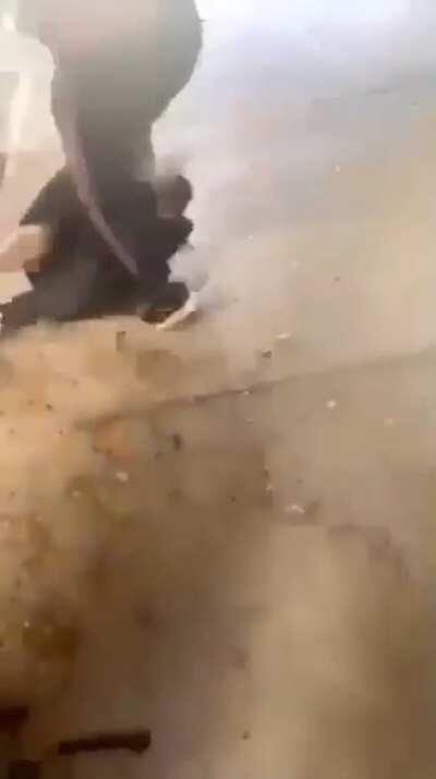 Big guy got some power behind him