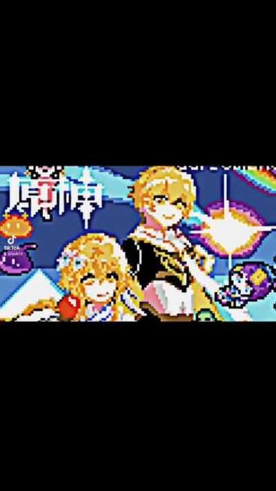 Genshin vs Slavs edited edition