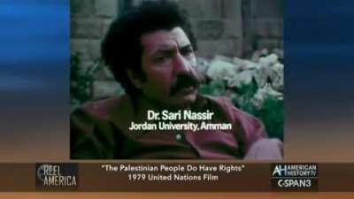“I started out as a Palestinian. Then in 1948, I was referred to as a refugee. Then as a Jordanian, an Egyptian, a Lebanese, a Syrian & on the way I heard from Golda Meir that I do not exist? & now they call me terrorist. Eventually these people h