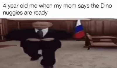 Da Dino nuggies are done