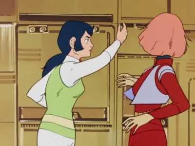 Slap scene from Ideon