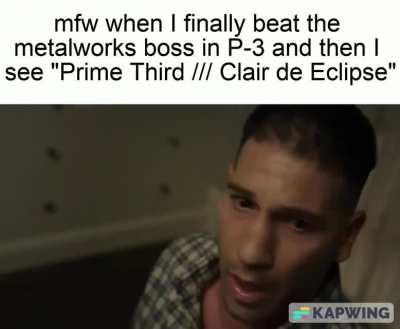 And then you hear the versus motif...