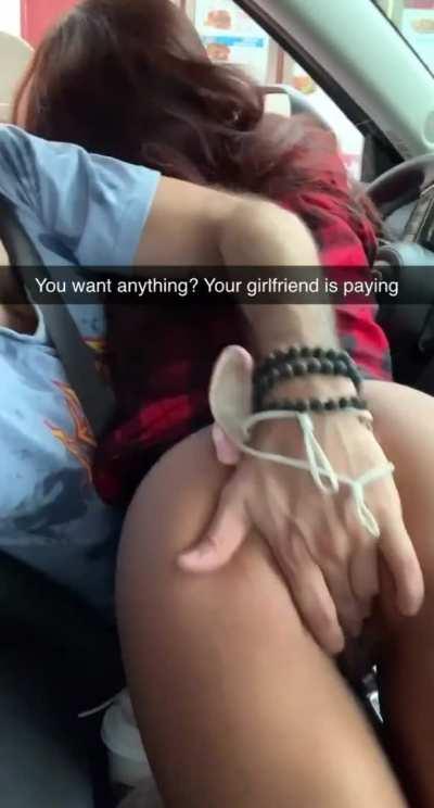 Ordering at the drive through