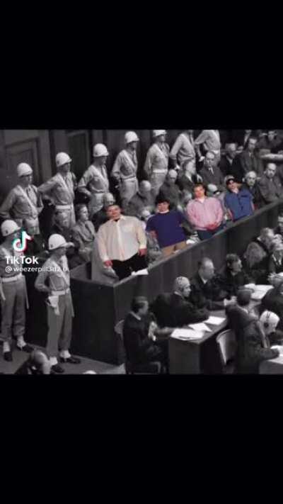 Weezer at the Nuremberg trials, what did they do?