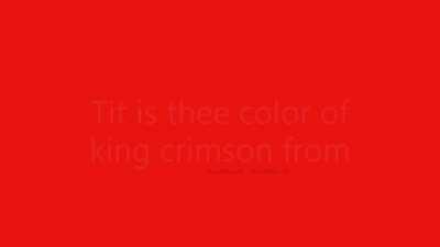 top ten reson red my favorite color