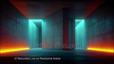 When rigid Brutalist interior gets into a flow - VJ loops released