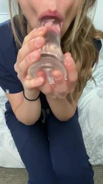 I wish my patients knew how much I loved sucking cock