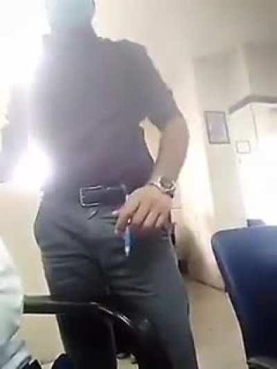 Grabbed her ass in the bank 💴💴