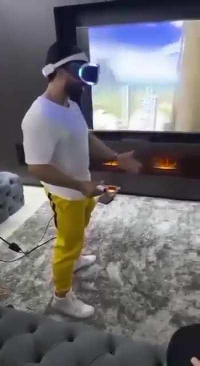 Bro wanted to fly 💀