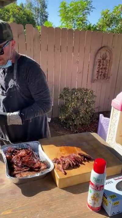 Last one got a lot of love but it was short. Here is a another clip of my Hawaiian BBQ +little more length (aloha prime flap meat and Huli Huli)