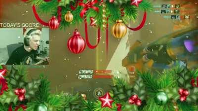 grinchy streamer suddenly gets RAPTURED by christmas spirit