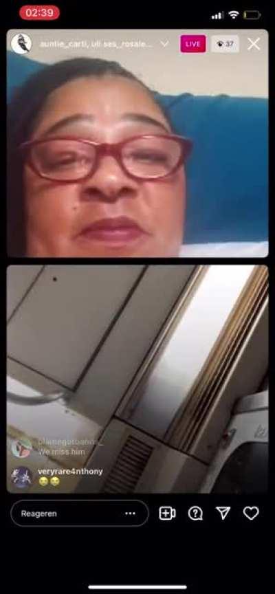 Bro, I’m crying. Someone joined Carti’s auntie on IG live and said this. Y’all cannot be serious💀💀💀💀