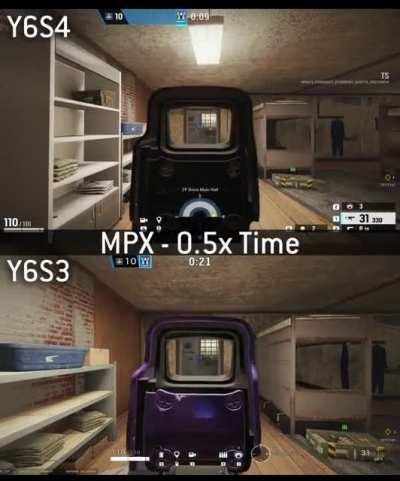 Y6S4 Angled Grip Nerf - Before vs After