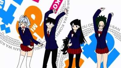 Konosuba + Komi-san = ???