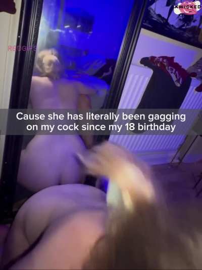 I made my mom into my personal cockslut