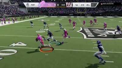 Got him with that slow-mo spin.