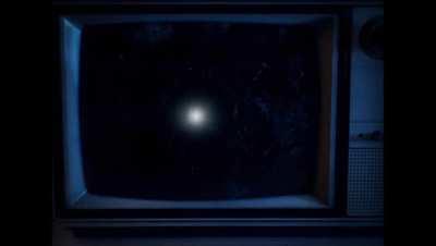 Found this while slowing down video. Sounds like, 