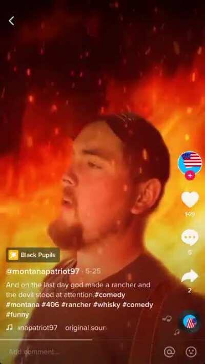 Don’t mess with a rancher from Montana I guess?