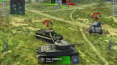 How to play with an AFKed tank and loss the battle. Ft. Two Tiger that not so bright