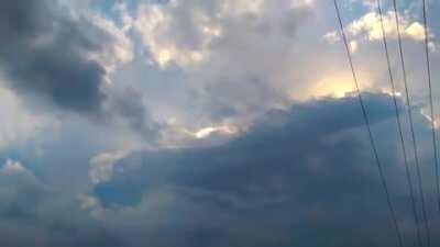 The rare jumping sun dog.