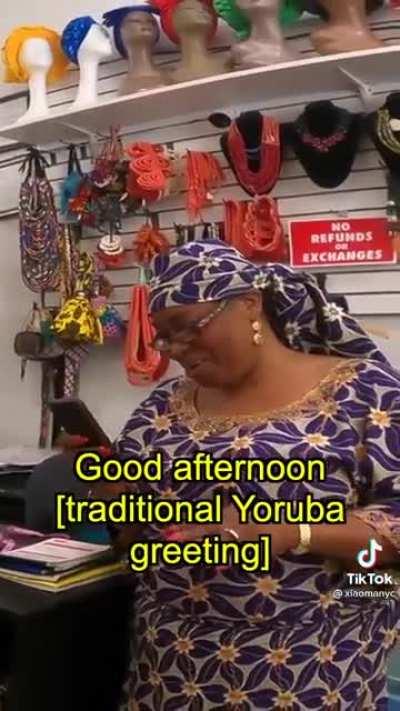 When you speak Yoruba in front of some unsuspecting Nigerians