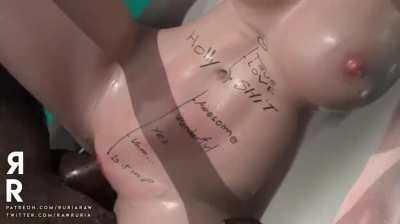 Mercy giving it all (Ruria Raw) [Overwatch]