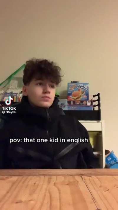 He makes me want to kms