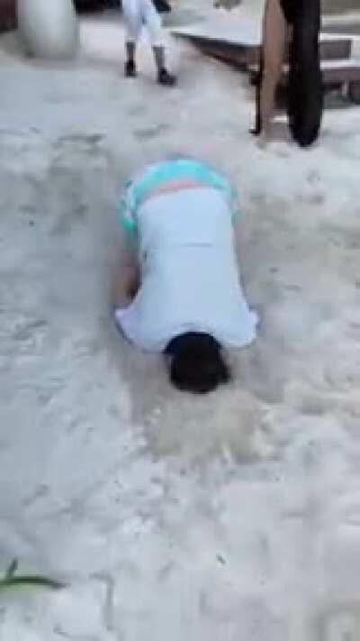 Watch me do a sick caterpillar bro