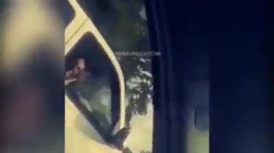 A short drop and a sudden stop