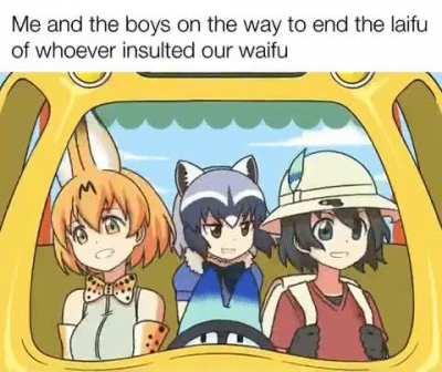 No one can insult my waifu