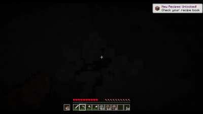 Never dig straight down