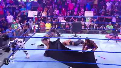 Mandy Rose barefoot moments in NXT