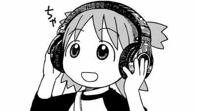 Yotsuba listens to some hella