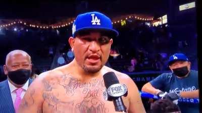 Chris Arreola post-fight interview