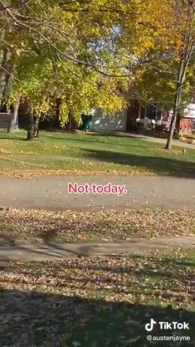 Karen doesn’t like her neighbor’s yard sign