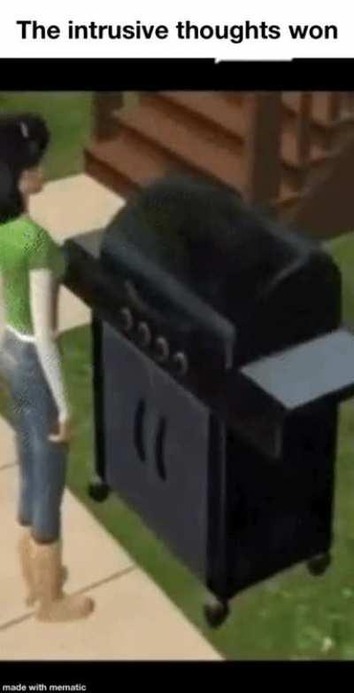 The intrusive thoughts won