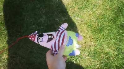 Mähroboter vs. Igelbrudiatrappe