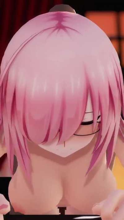 Mash Kyrielight filled from behind [Fate/Grand Order] (RindouMMD)