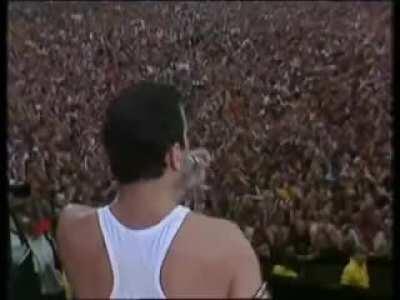 Metallica is pretty impressive, but this Queen concert takes the cake for awesome audiences