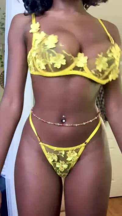 I think yellow is my colour