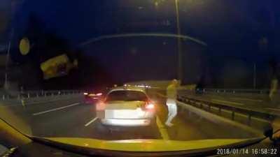 Dude must have a tiny bladder