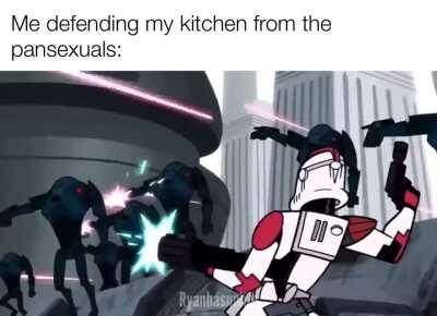 STEP AWAY FROM MY PANS!!