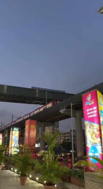 Outside Infiniti Mall, Oshiwara