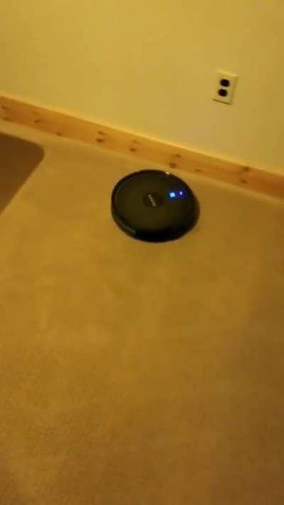 Robot vacuums are mean :(
