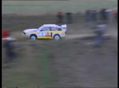 Rallying in the 1980s was something else